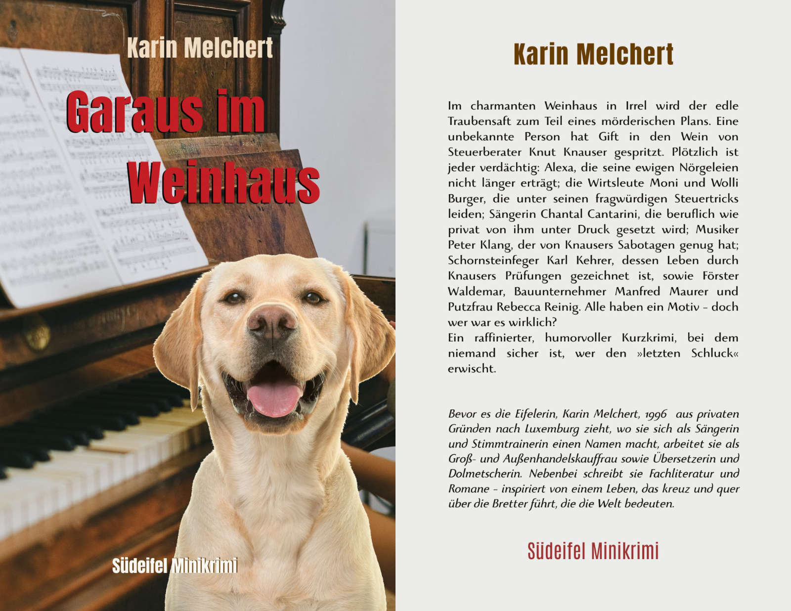 Front and back buchcover - 1